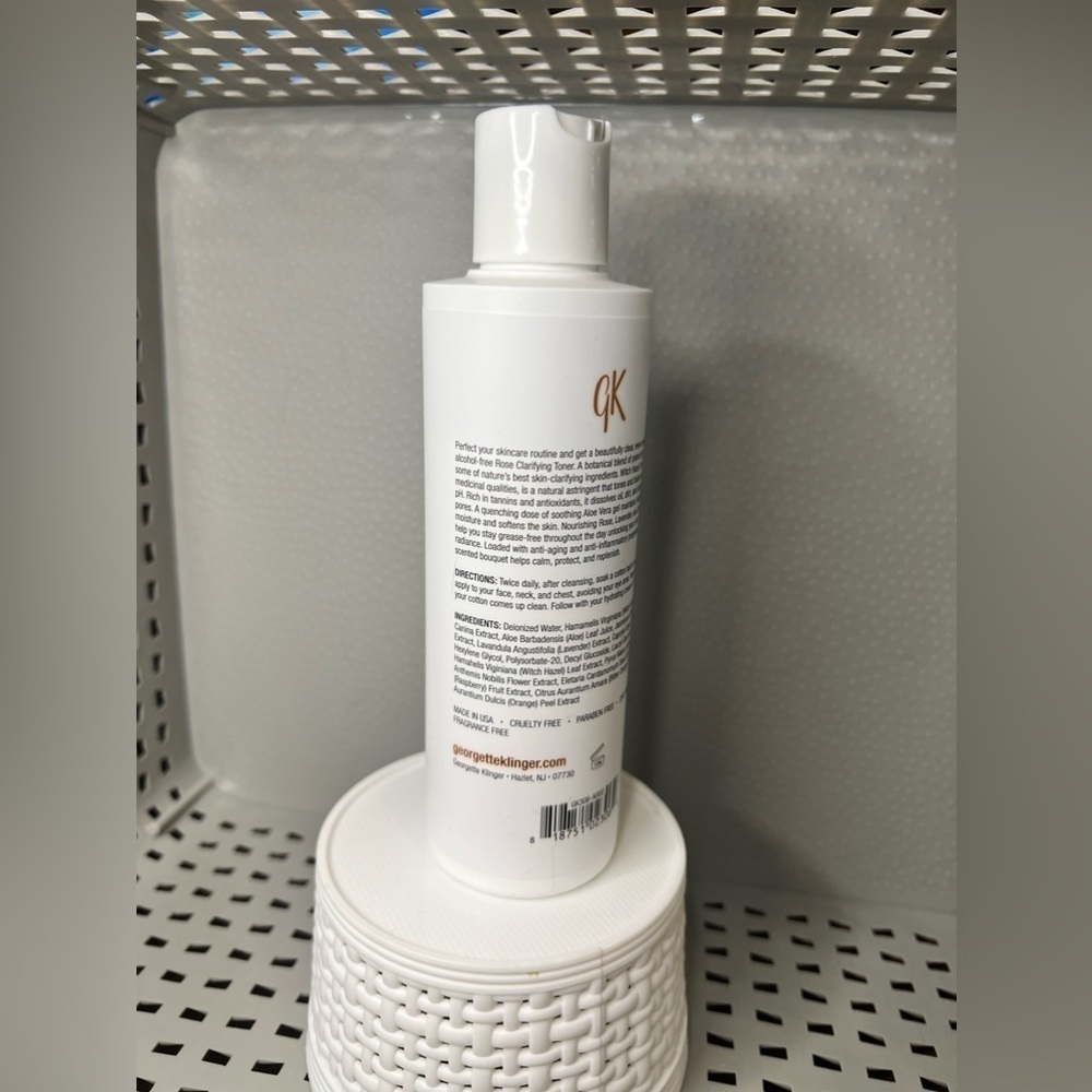 Georgette Klinger Rose Clarifying Toner Full Size, Alcohol Free Promotes Healing - Picture 3 of 9